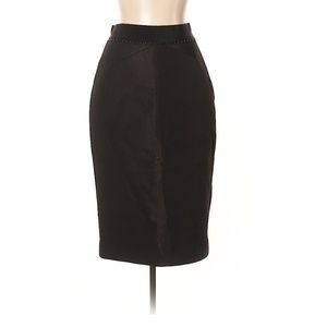 Gianfranco Ferre Black sZ 46 Pencil Skirt